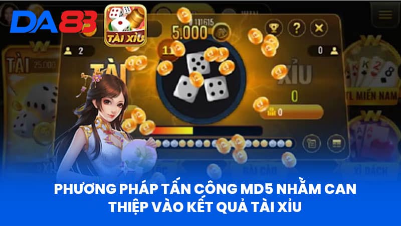 Phương Pháp Tấn Công MD5 Nhằm Can Thiệp Vào Kết Quả Tài Xỉu